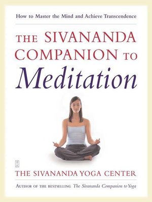 cover image of The Sivananda Companion to Meditation